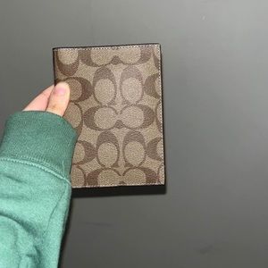 Coach Passport Holder